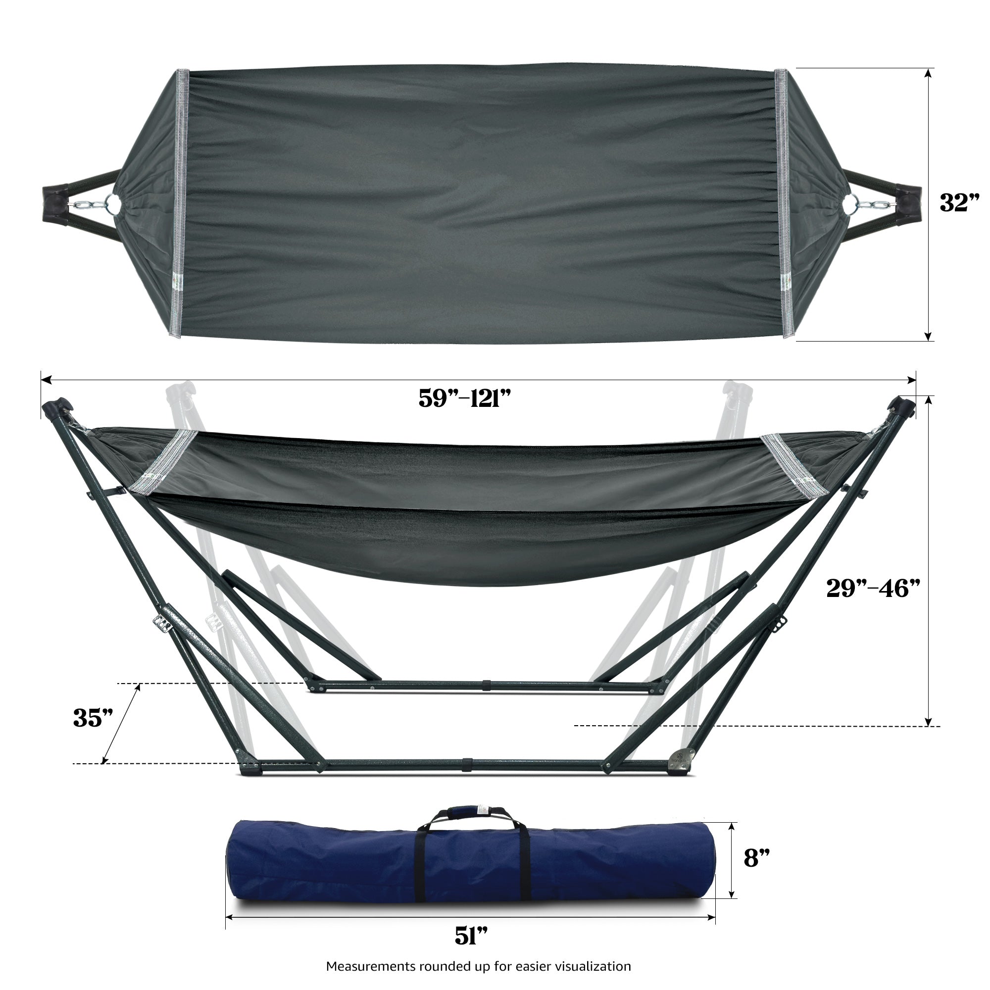 Universal Canvas Hammock Medium Size