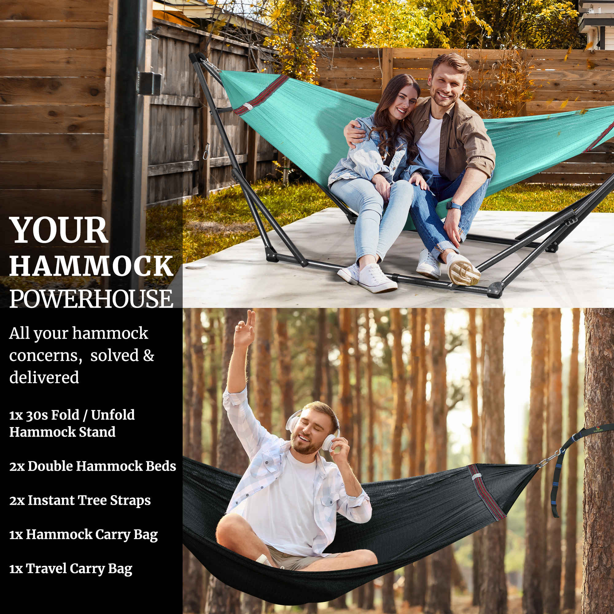 Comfort Set Original Hammock Stand