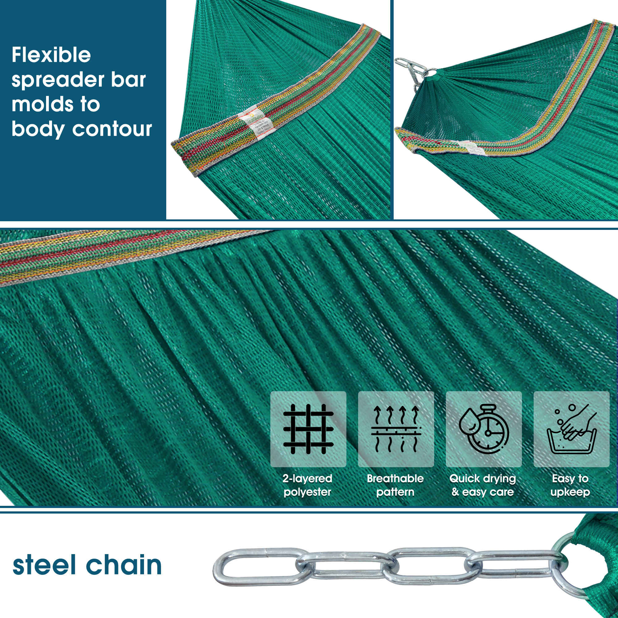Original Collapsible Hammock with Stand