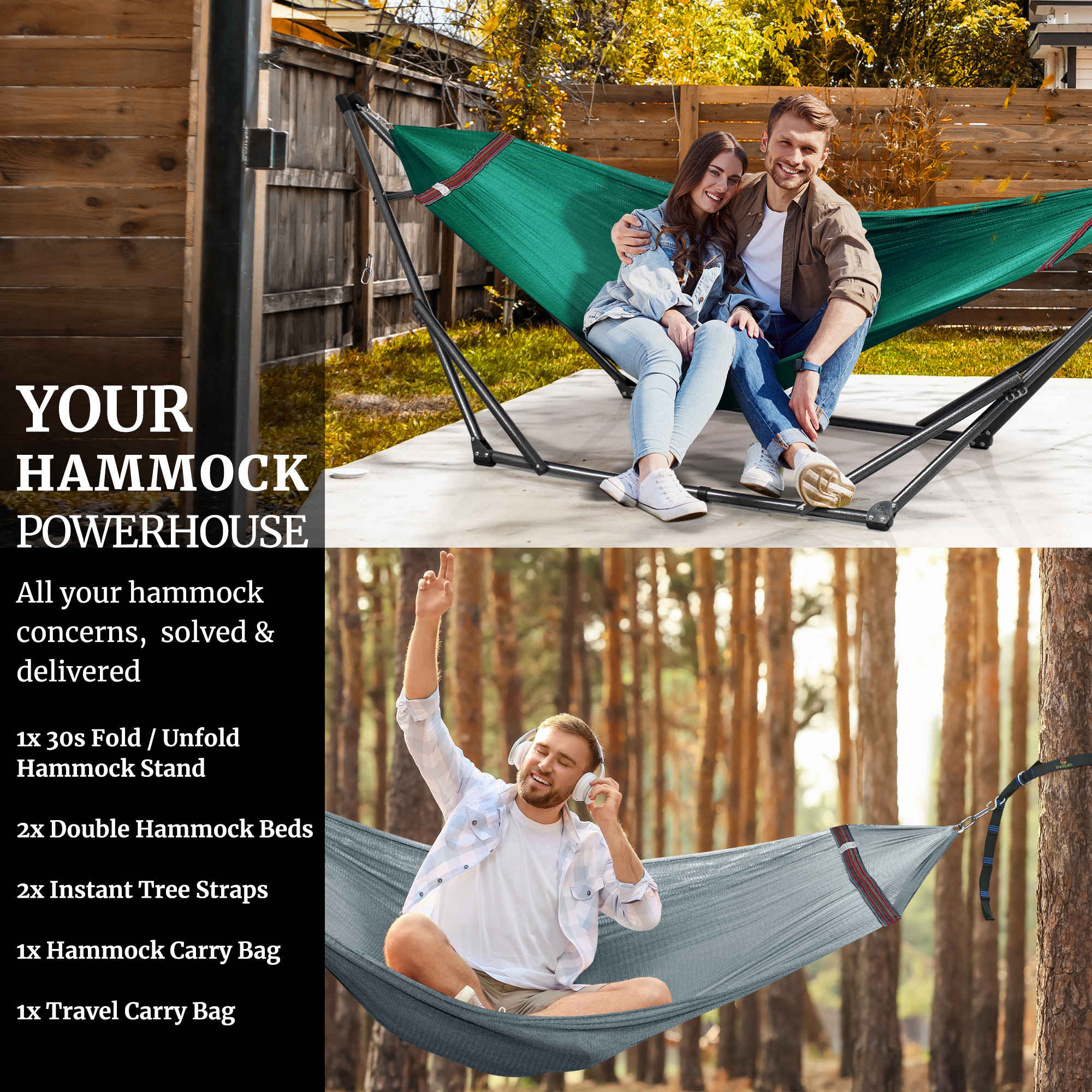 Comfort Set Original Hammock Stand