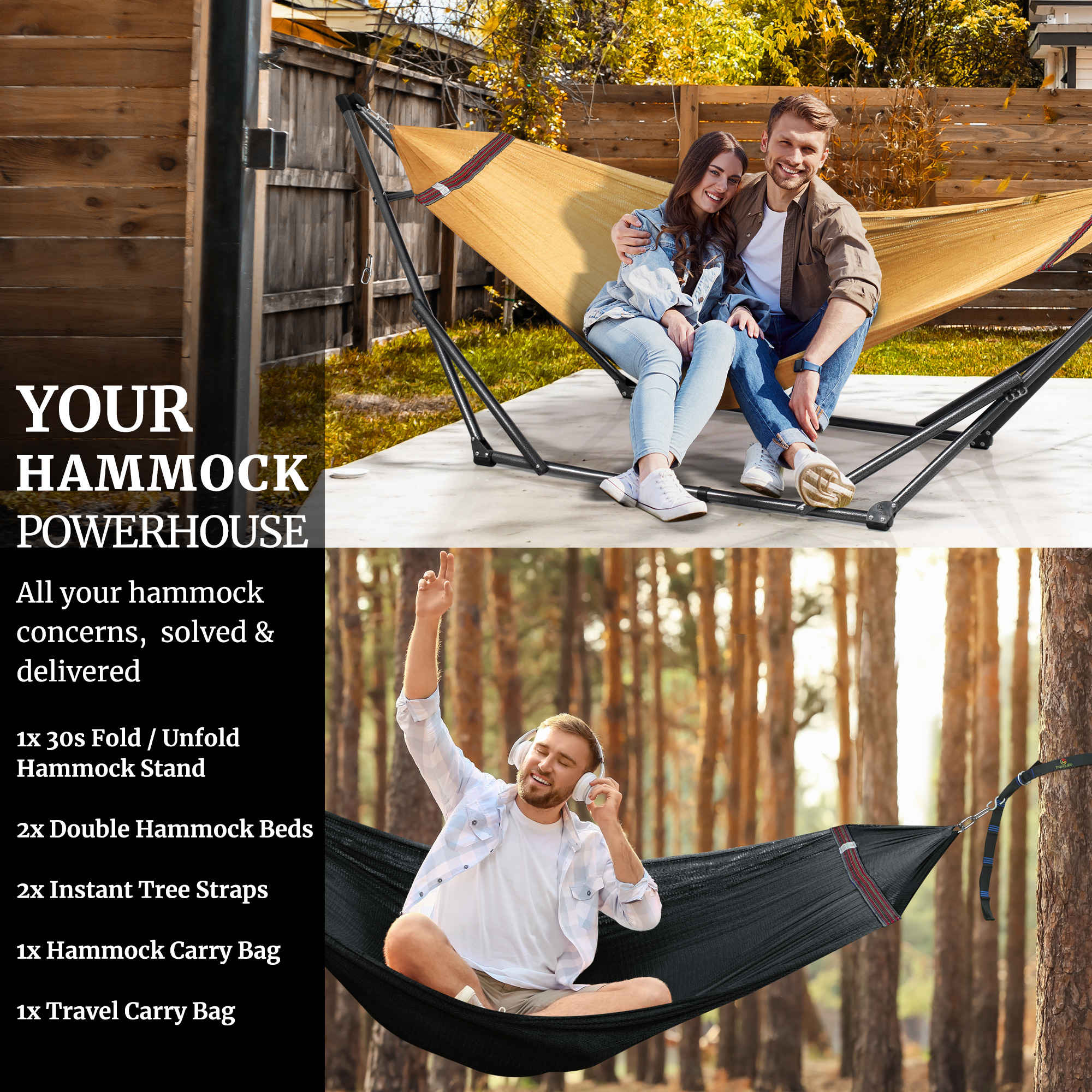 Comfort Set Original Hammock Stand