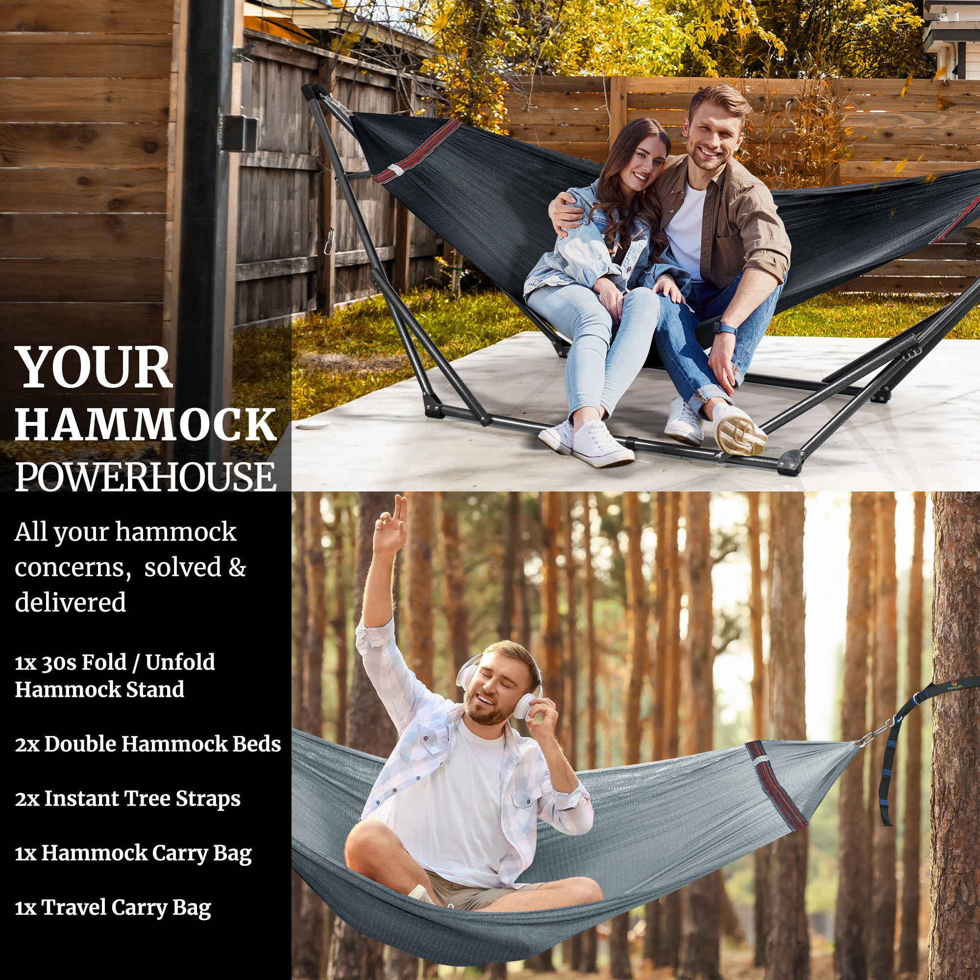Comfort Set Original Hammock Stand