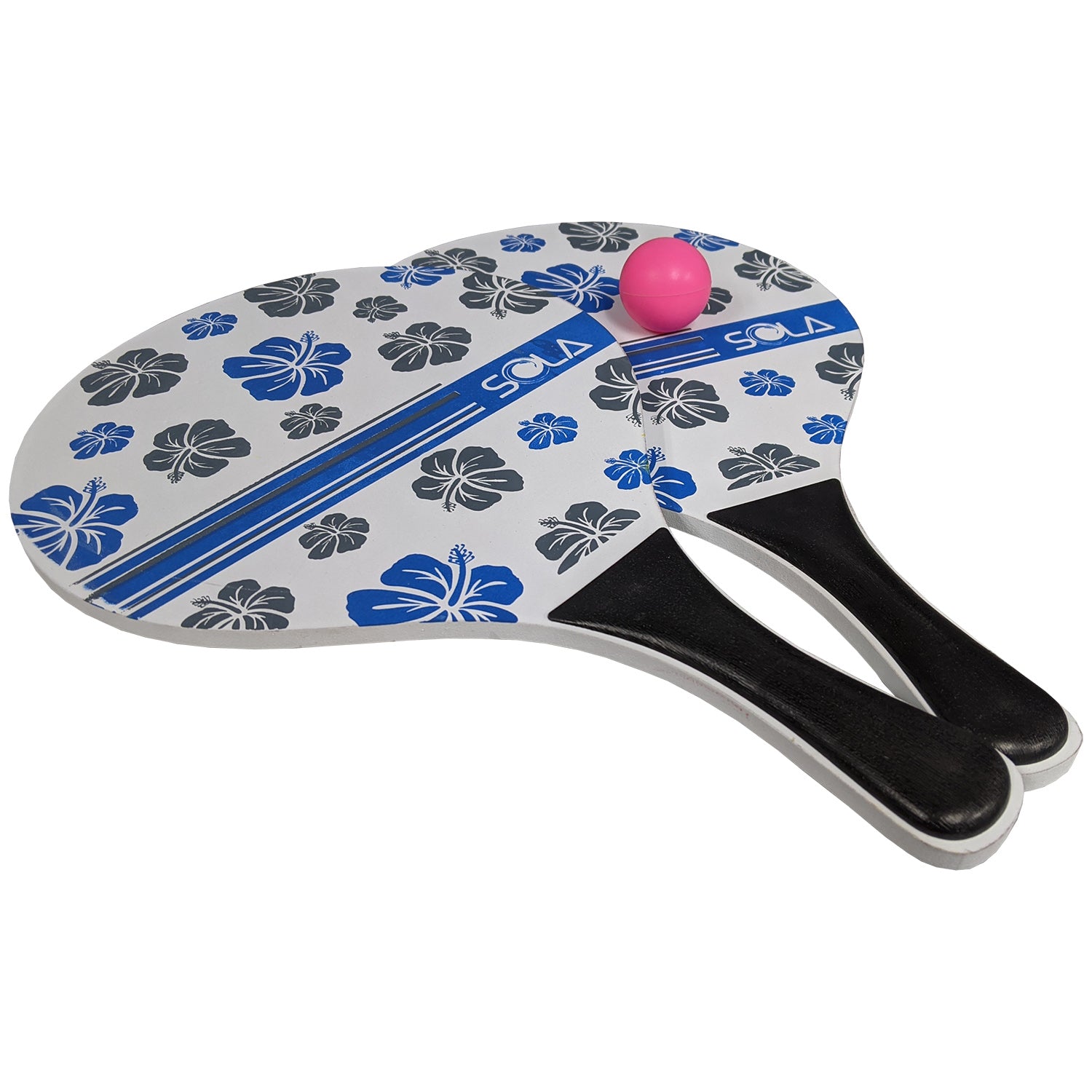 Hibiscus Paddleball Set, White