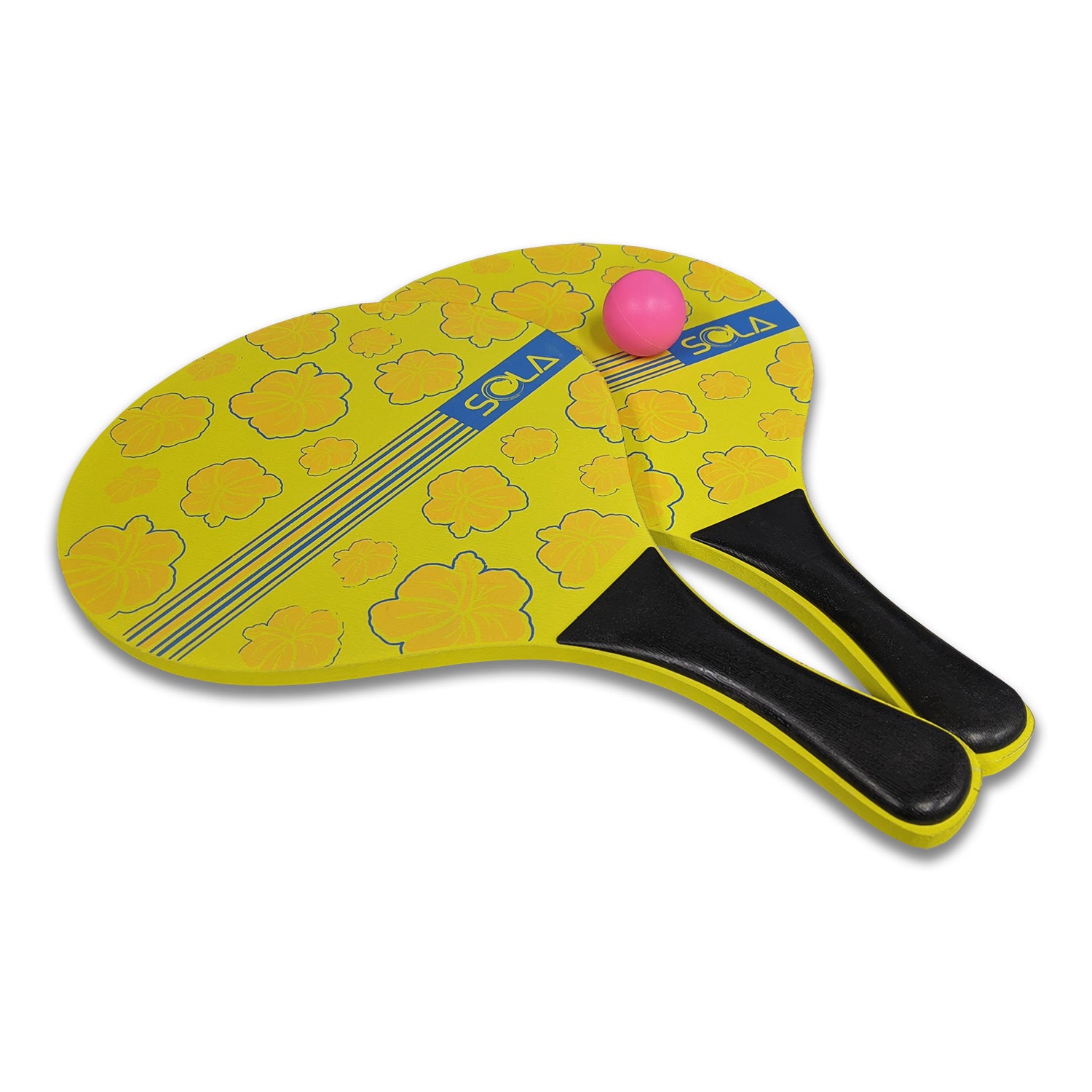 Hibiscus Paddleball Set, Yellow