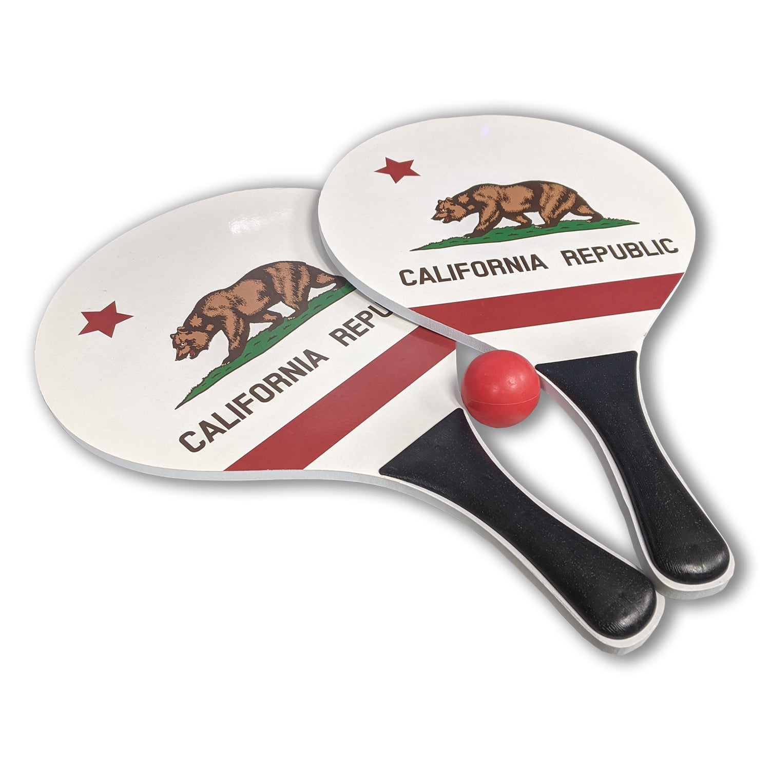 California Republic Paddleball Set