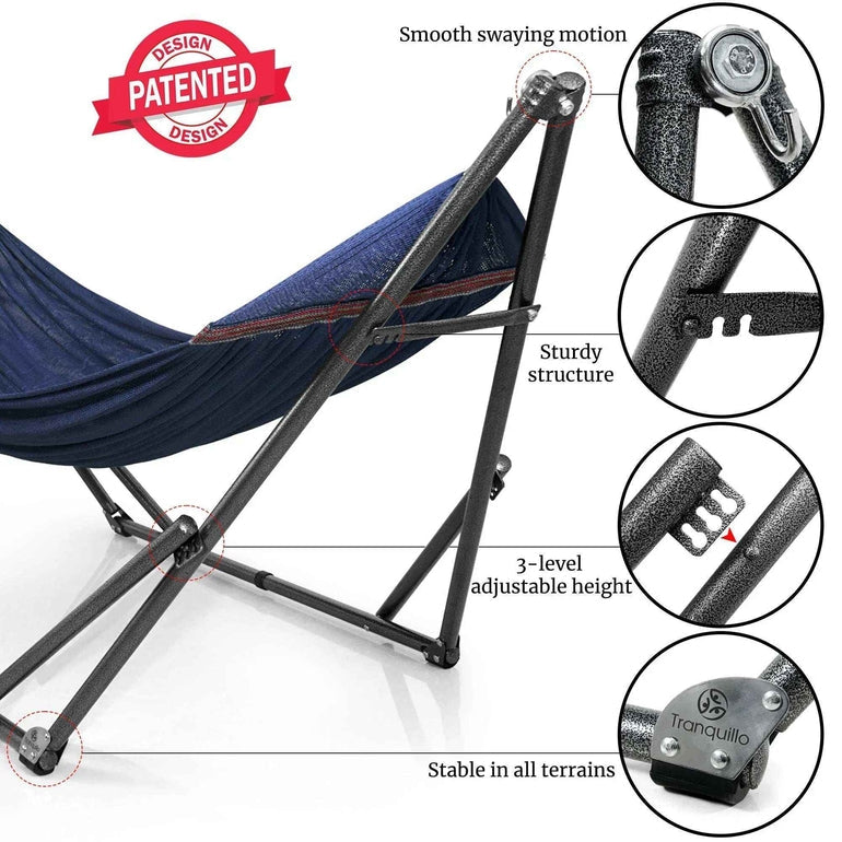 Universal Hammock with Medium Size Stands