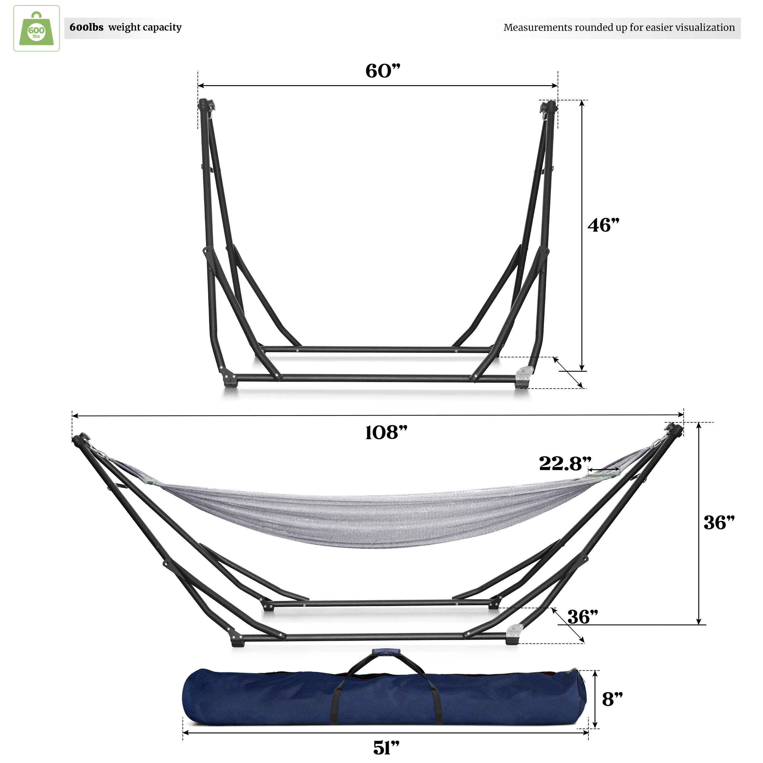 UniGen Transforming Hammock Stand