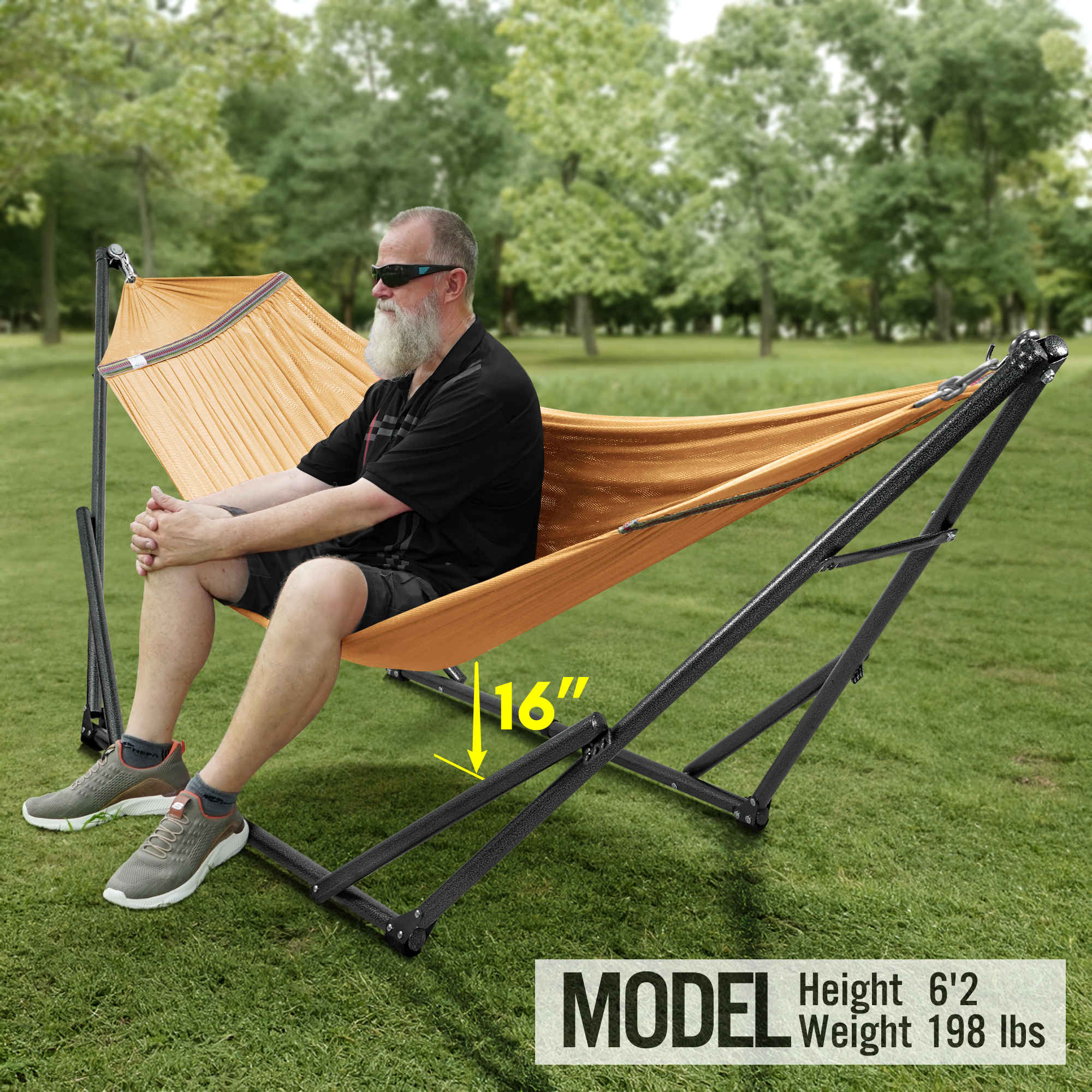 Universal Hammock with Medium Size Stands