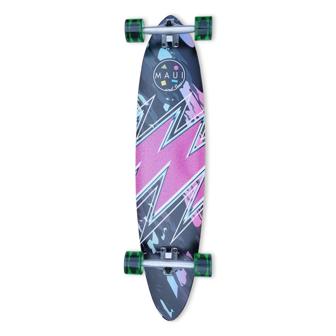 Maui & Sons 39" Camo Riot Pintail Skateboard