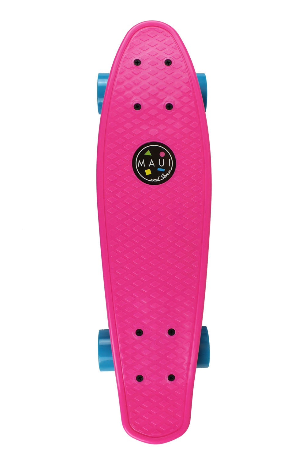 Maui & Sons Beginner Cookie 22" Penny Skateboard, Pink