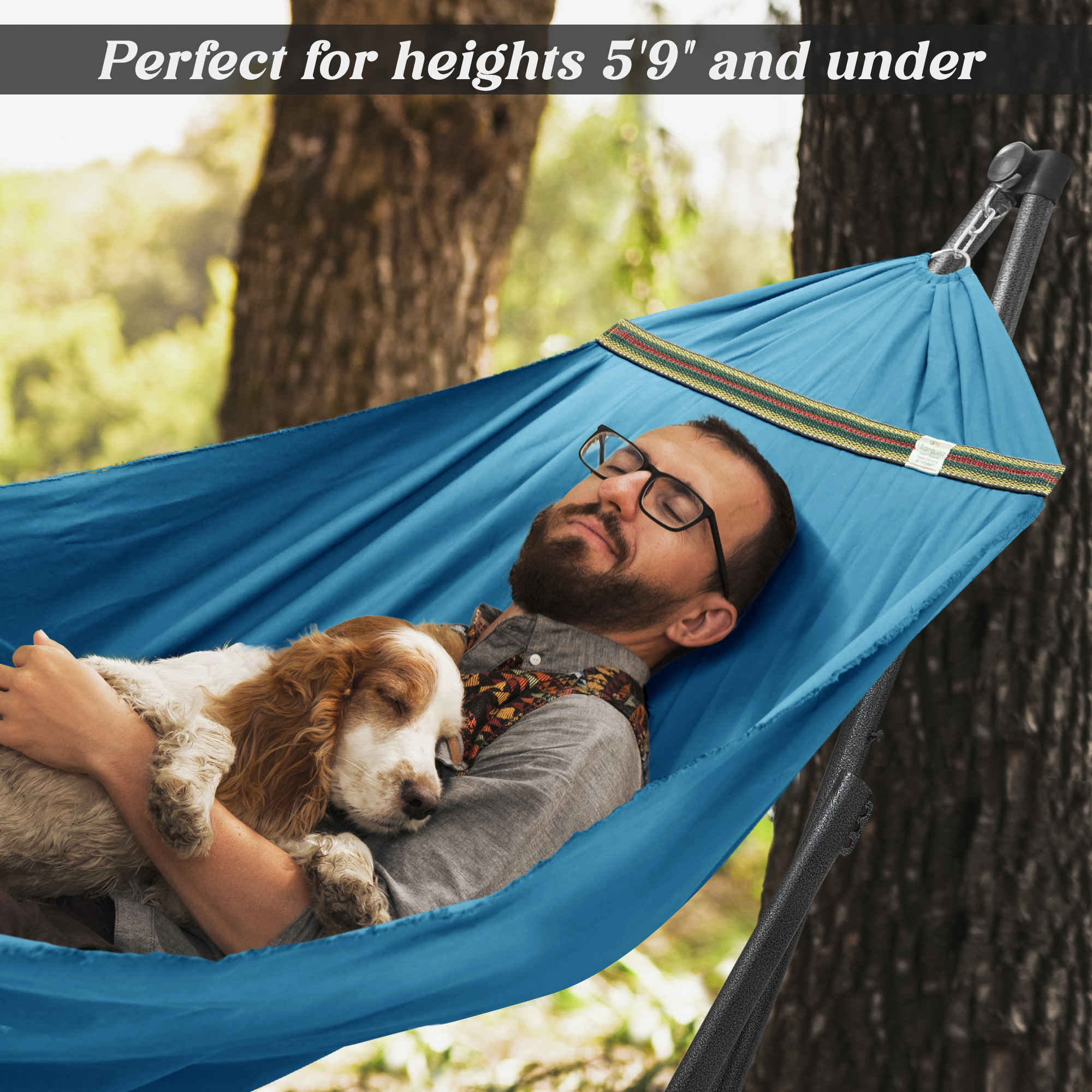 Uniki Canvas Hammock with Stand
