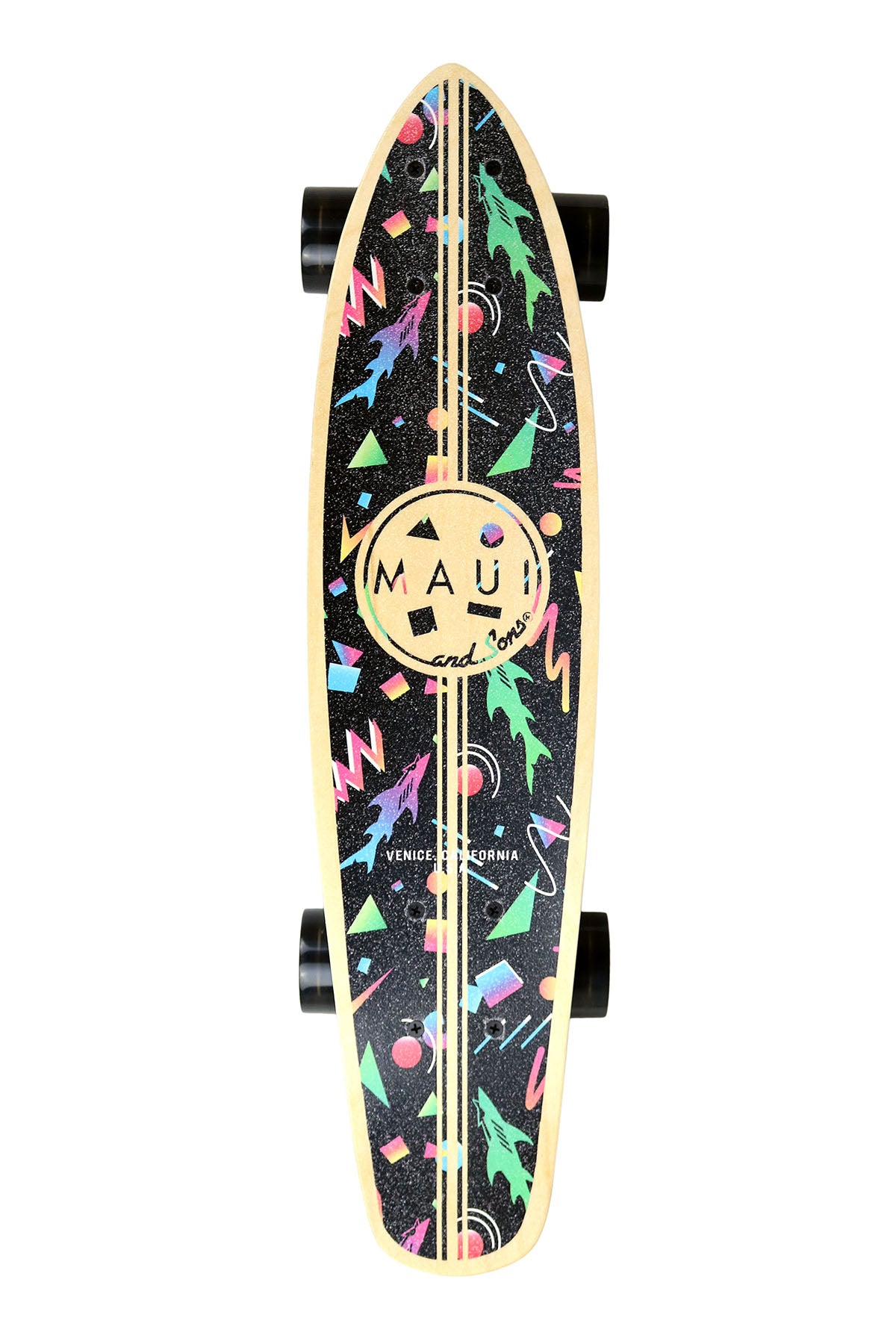 Maui & Sons Rad 25" Micro Kicktail Skateboard