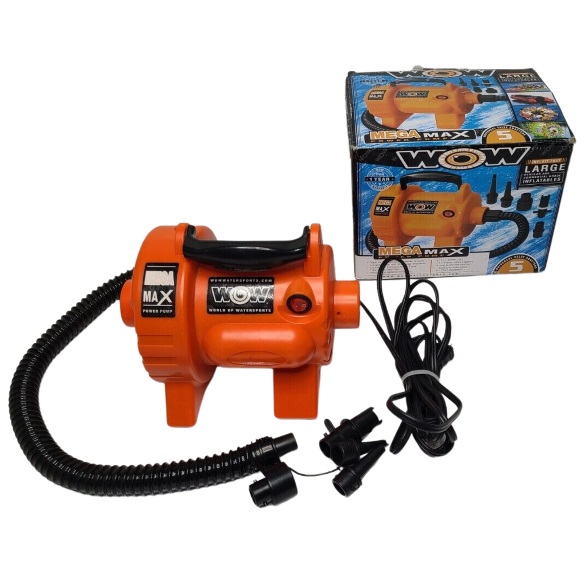 WOW Watersports Mega Max Pump 3.0 PSI Pump