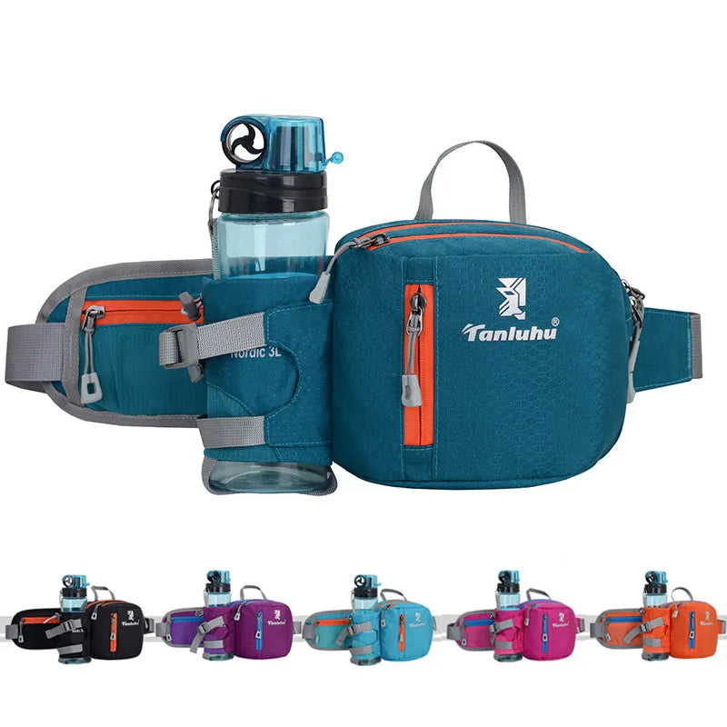Running Belt with Water Bottle Pocket