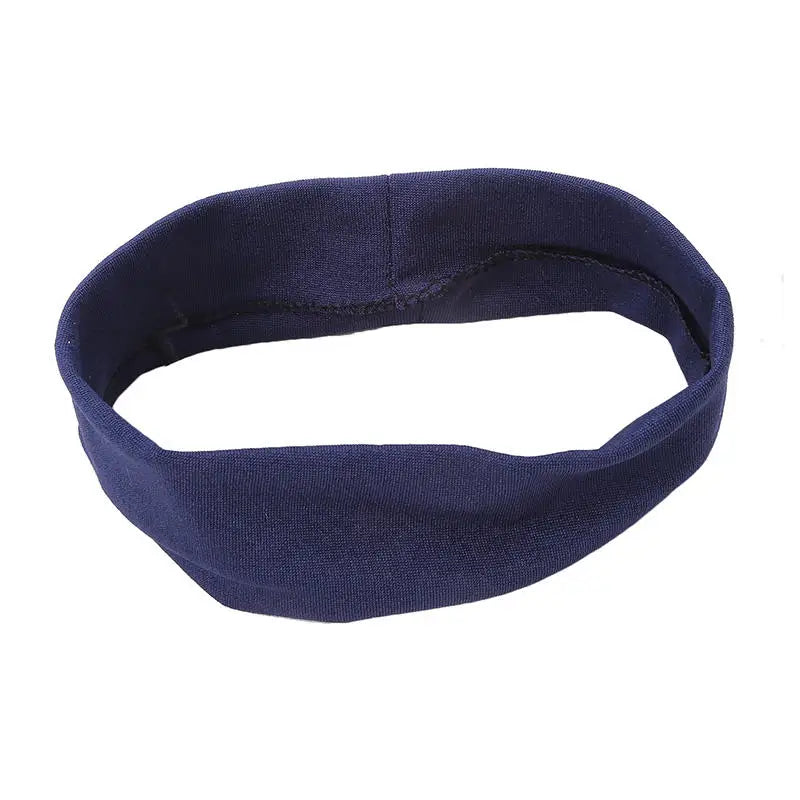Elastic Knitted Sports Headband for Women – Soft Stretch Hair Band