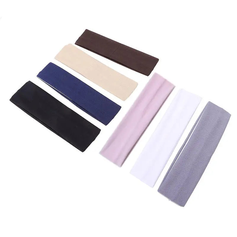 Elastic Knitted Sports Headband for Women – Soft Stretch Hair Band