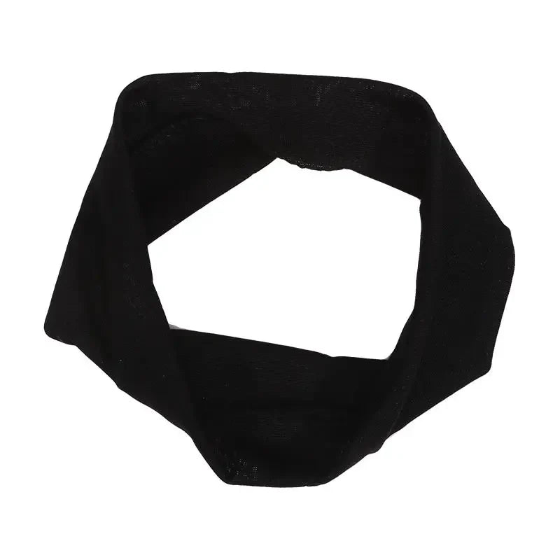 Elastic Knitted Sports Headband for Women – Soft Stretch Hair Band