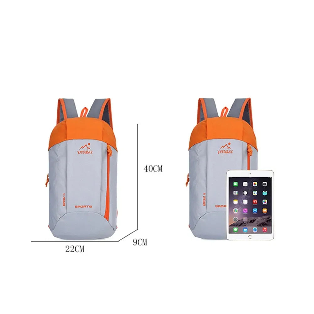 10L Lightweight Cycling Backpack with Helmet Net