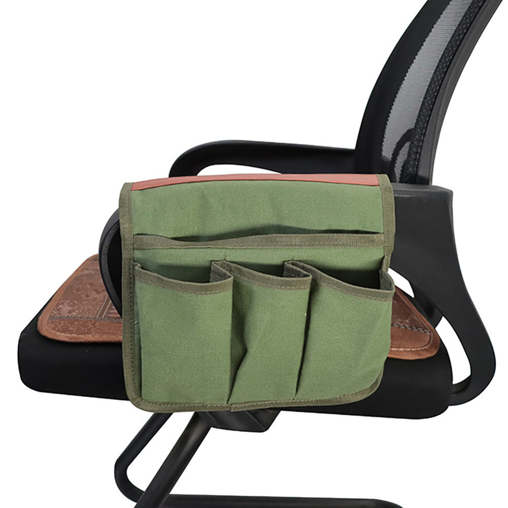 Outdoor chair armrest hanging bag Outdoor camping side multifunctional storage bag