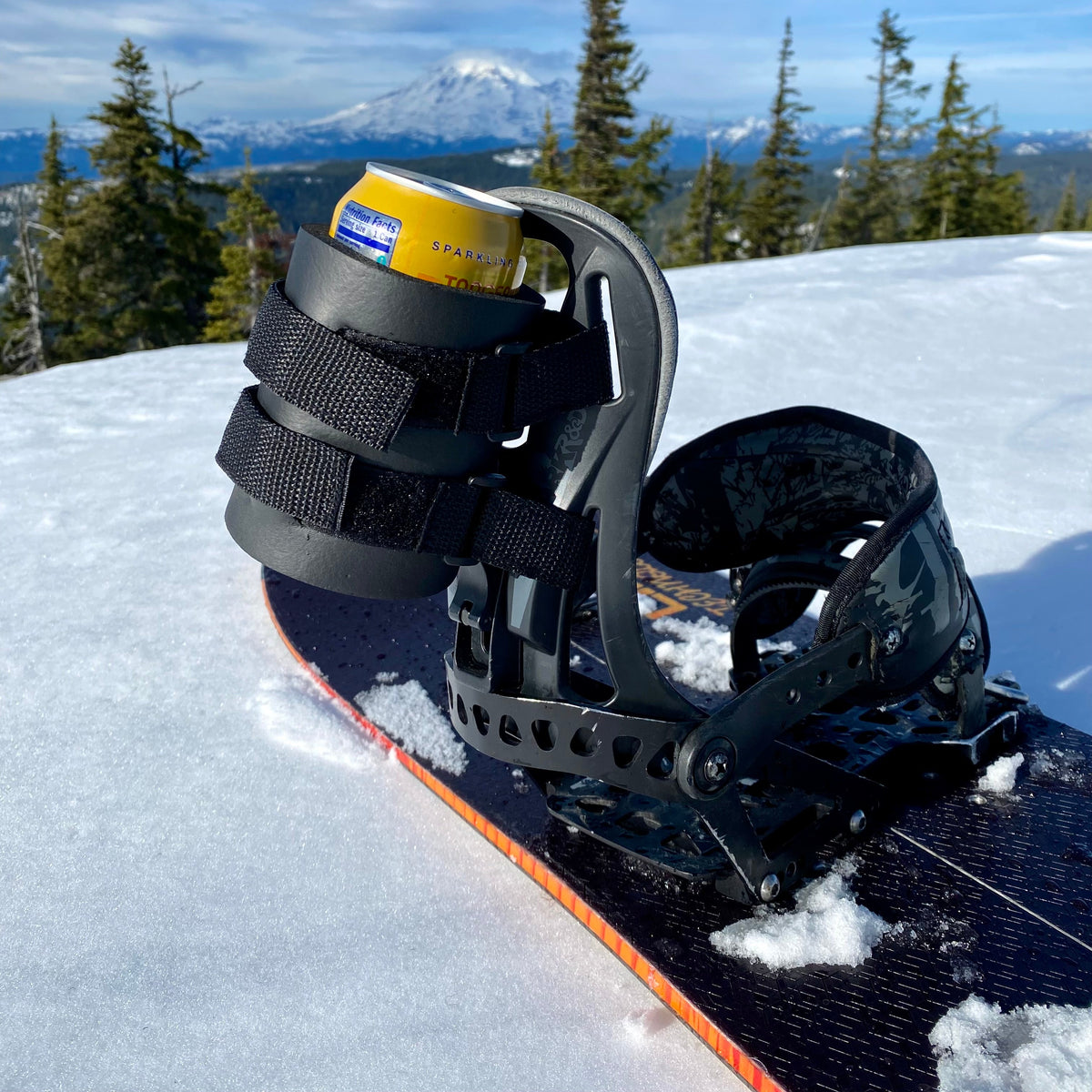 Beer Binding PRO — Ski & Snowboard Beer Can Holder