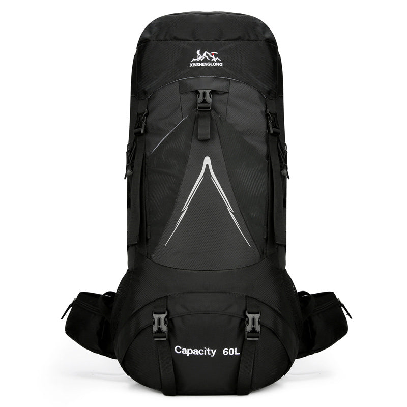 New Backpack Outdoor Hiking Bag 60L Large Capacity Nylon Travel Camping Hiking Backpack