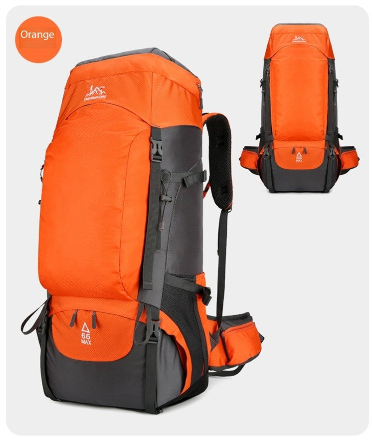 New Outdoor Mountaineering Bag Large Capacity Lightweight Waterproof Professional Hiking Camping Backpack