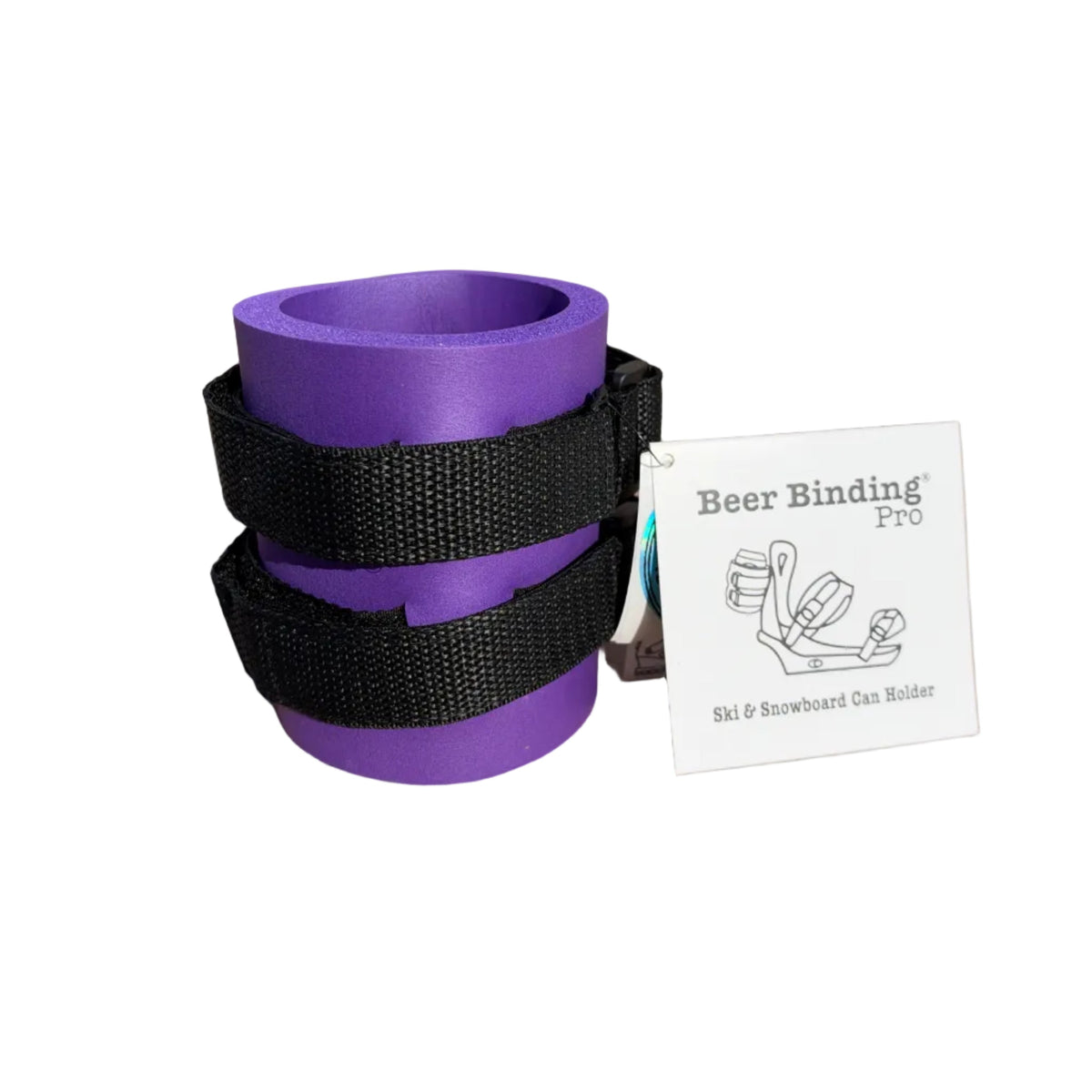 Beer Binding PRO — Ski & Snowboard Beer Can Holder