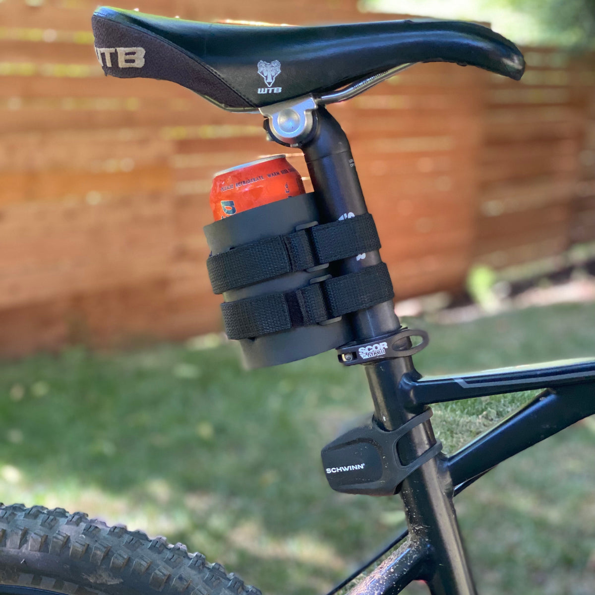 Beer Binding ENDURO — Mountain Bike Beer Can Holder