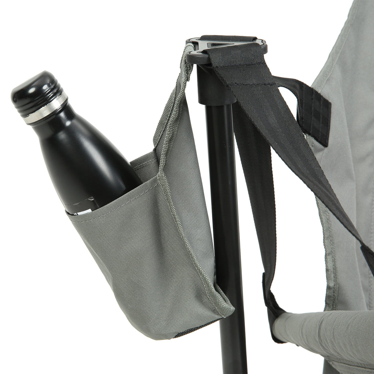 Hammock Camping Chair with Steel Frame - Grey or Black