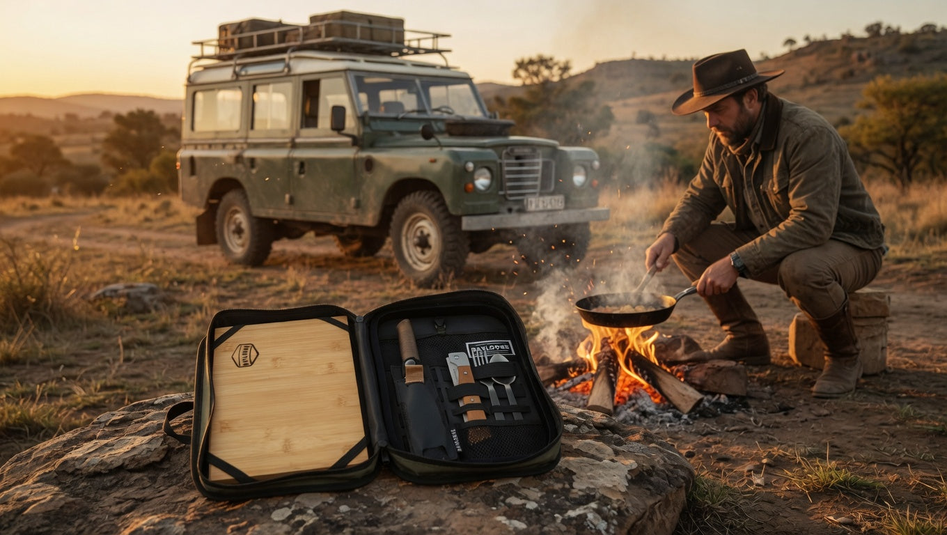 GAUCHO™ Waterproof Knife & Utensil Case with Cutting Board