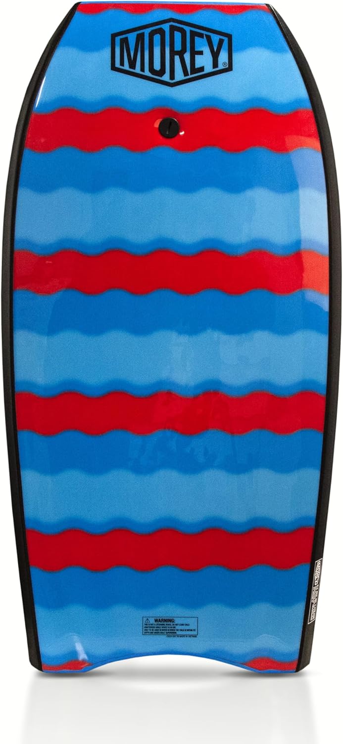 Morey Big Kahuna 45" Bodyboard with Coiled Leash, Royal Blue