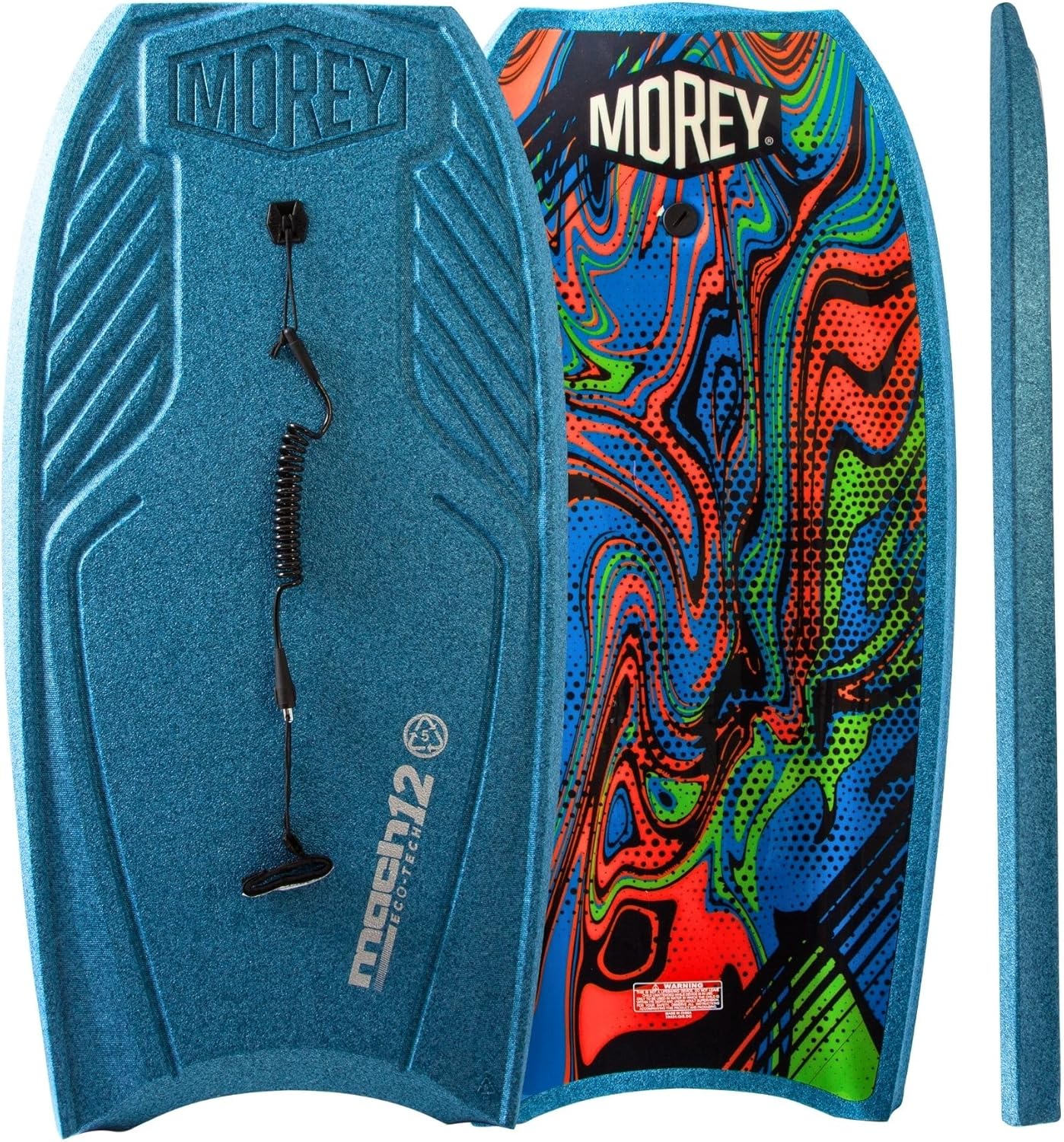 Morey Mach12 MDS Eco-tech 42.5" Bodyboard, Lake Blue