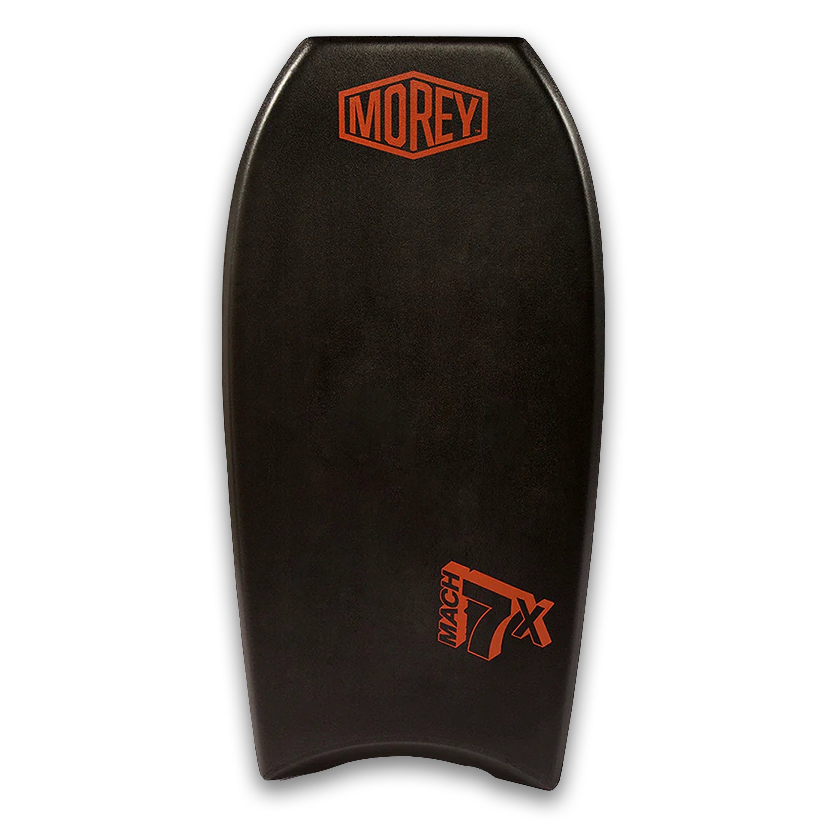 Morey Pro Series Mach 7X Bodyboard, Black & Orange