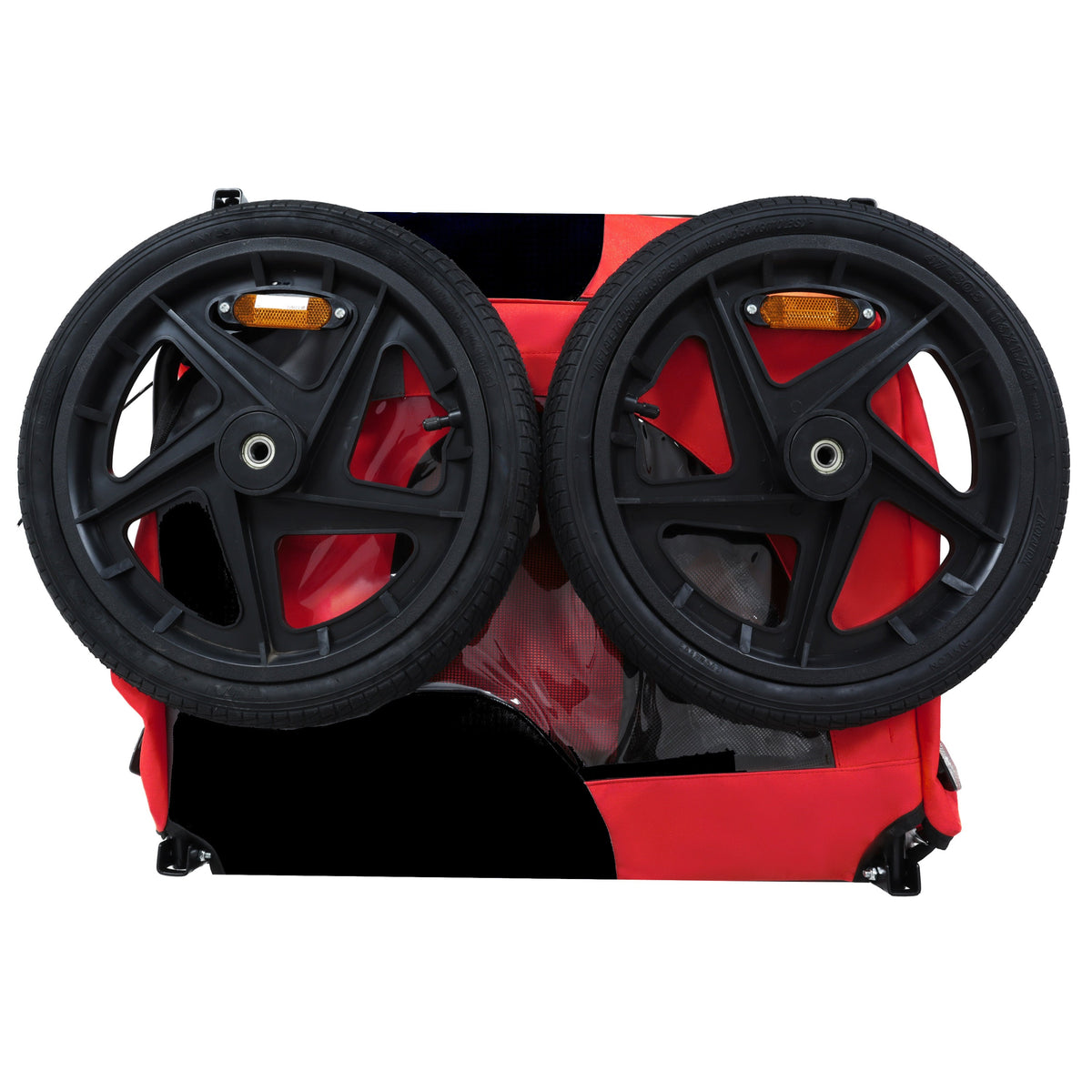 Pet Bike Trailer with Foldable Steel Frame - Small & Medium Pets