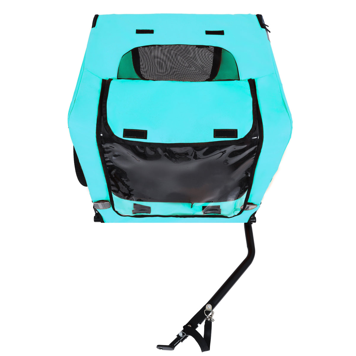 Pet Bike Trailer with Steel Frame and Waterproof Canopy - Outdoor