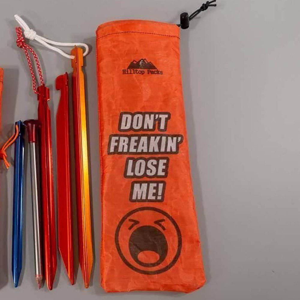 Ultralight Tent Stake Bag Funny Prints
